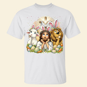 Easter Admirer Shirt, Personalized Easter Gifts For Christians 02qhqn100326 - Shirts - GoDuckee