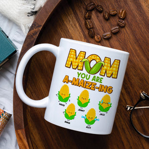 Personalized Gifts For Mom Coffee Mug You Are A-Maize-Ing Mother's Day Gifts - Coffee Mugs - GoDuckee