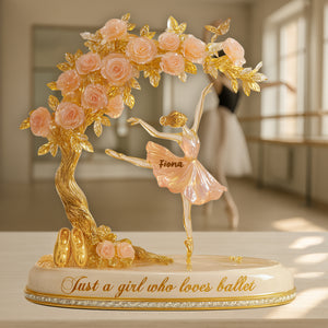 Dreamy Ballet Girl Acrylic Plaque - Personalized Gifts For Ballerina 03QHLU080725 - Shaped Plaques - GoDuckee