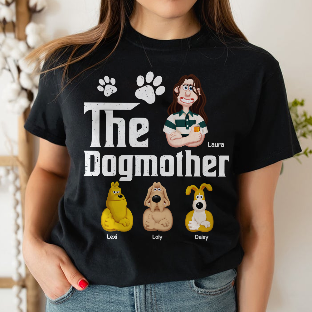 Personalized Gifts For Mom Dog Cat Lover Shirt 01xqpu210125pa - Shirts - GoDuckee