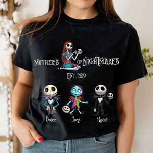 Spooky Mom Shirt - Personalized Gift For Mom 01OHLU250325 - Shirts - GoDuckee