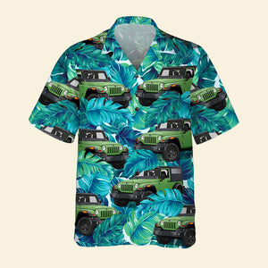 Custom Car Photo Hawaiian Shirt 01QHQN210623 Summer Gift - Hawaiian Shirts - GoDuckee