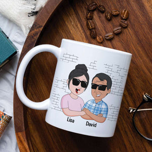 Look At You Landing My Mom, Personalized Mug 02natn310523hh - Coffee Mug - GoDuckee