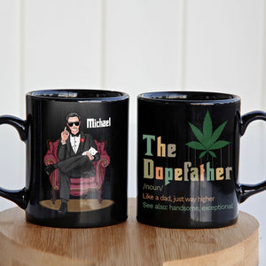 The Dope Father Personalized Coffee Mug 02DNPO270523HA - Coffee Mug - GoDuckee