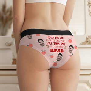 Personalized Gifts For Her Women Briefs All This Ass Is Just For You - Boxer Briefs - GoDuckee