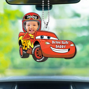 Custom Photo Gifts For Kids Car Ornament 02kapu071224 - Ornament - GoDuckee
