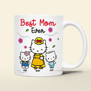 Personalized Gifts For Mom Coffee Mug 04natn190325 Best Mom Ever - Coffee Mug - GoDuckee