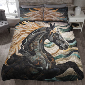 Gifts For Horse Lovers Quilt Bed Set 07qnqn301024 - Blanket - GoDuckee