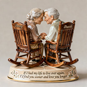 Growing Old Together - Personalized Gifts For Couple Acrylic Plaque 04NATN260126 - Shaped Plaques - GoDuckee