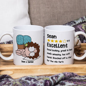 Funny Couple, Personalized Coffee Mug, Gifts For Couple, - Coffee Mug - GoDuckee