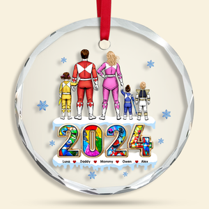 Personalized Gifts For Family Christmas Ornament 07achu011024hh - Ornament - GoDuckee