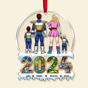 Personalized Gifts For Family Acrylic Ornament 04ACHU280924HH - Ornament - GoDuckee