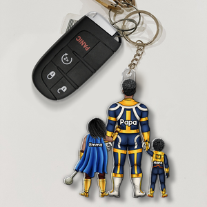 Energy Dad Acrylic Keychain - Personalized Gifts For Dad 03QHHU210525HG - Keychains - GoDuckee