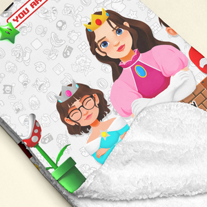 Personalized Gifts For Mom Blanket Super Mom 03ACHU220325PA - Blanket - GoDuckee