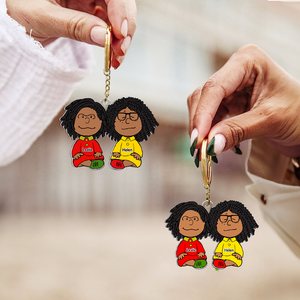 Personalized Gifts For Friends Keychain 04QHHU150124HH - Keychains - GoDuckee
