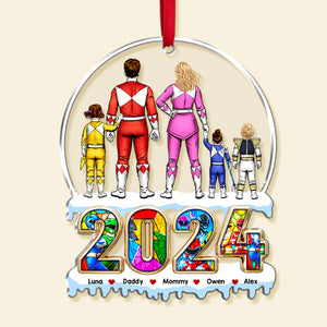 Personalized Gifts For Family Acrylic Ornament 05ACHU280924HH - Ornament - GoDuckee