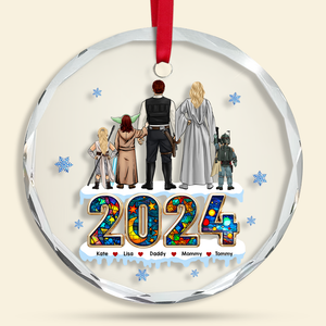 Personalized Gifts For Family Christmas Ornament 05achu011024hhhg - Ornament - GoDuckee