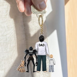 Dad Keychain - Personalized Gifts For Dad 11QHHU020525HG - Keychains - GoDuckee