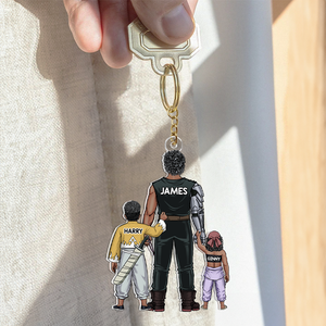 Dad Keychain - Personalized Gifts For Dad 08qhhu020525 - Keychains - GoDuckee