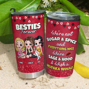 Bestie Forever, Gift For Bestie, Personalized Tumbler, Best Friends Tumbler 05HUHU280723HH - Tumbler Cup - GoDuckee