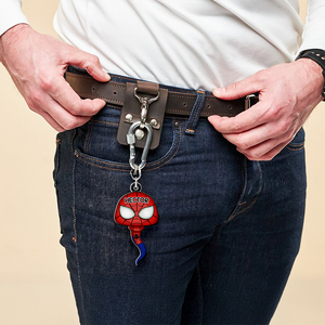 Personalized Gifts For Superhero Fans Keychain 03QHHU260225HA - Keychains - GoDuckee