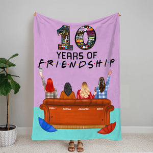 Friendship- Personalized Blanket-02huqn251123hg - Blanket - GoDuckee