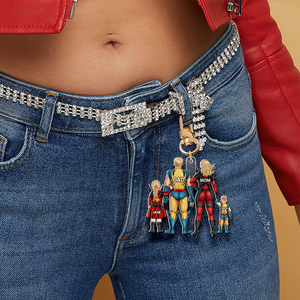 Personalized Gifts For Family Keychain 04qhhu060325pa - Keychains - GoDuckee