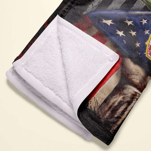 Personalized Gifts For Firefighter Blanket 01PJPU020824 - Blanket - GoDuckee