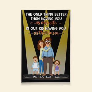 Personalized Gifts For Wife Canvas Print Mother's Day 05KAMH140325HG - Poster & Canvas - GoDuckee