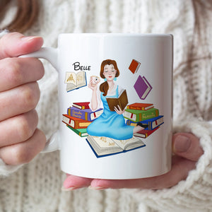 Year Of Books, Personalized Book Mug, Book Lover Gift, Custom Coffee Mug, 07HUPO301123PA - Coffee Mug - GoDuckee