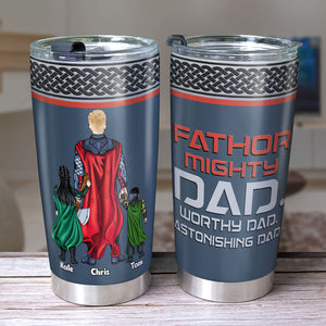 Father, Best Dad Ever, Personalized Tumbler, Gift For Dad, 04DNPO090623TM - Tumbler Cup - GoDuckee