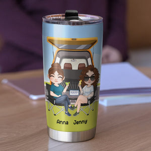 I'll Put You In A Trunk-Gift For Friends-Personalized Tumbler- Funny Friends Tumbler - Tumbler Cup - GoDuckee