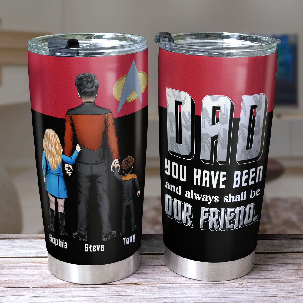 Father, The Best Dad, Personalized Tumbler, Gifts For Dad, 01DNPO130523HH - Tumbler Cup - GoDuckee