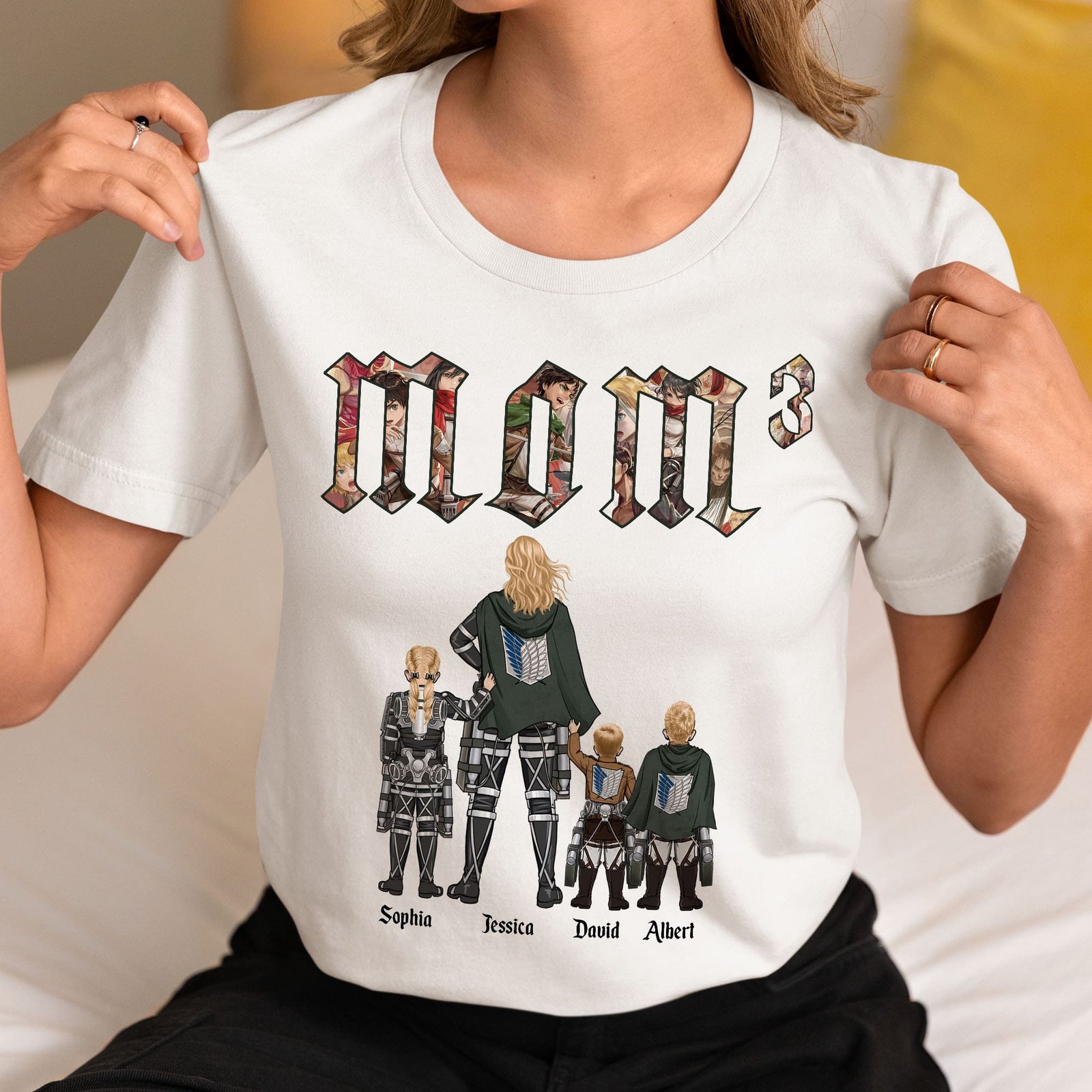 Personalized Gifts For Mom Shirt Mom3 08qhqn190324hh - 2D Shirts - GoDuckee