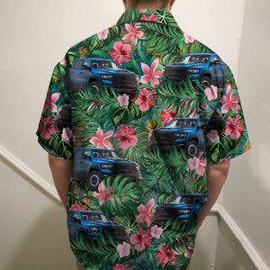 Custom Car Photo Hawaiian Shirt - Gift For Car Lover - Hawaiian Shirts - GoDuckee