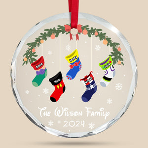 Personalized Gifts For Family Christmas Ornament 02natn0108024 - Ornament - GoDuckee