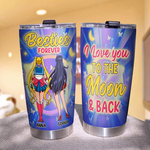 Personalized Gifts For Friends Tumbler Besties Forever 02qhtn160224hh - Tumbler Cups - GoDuckee