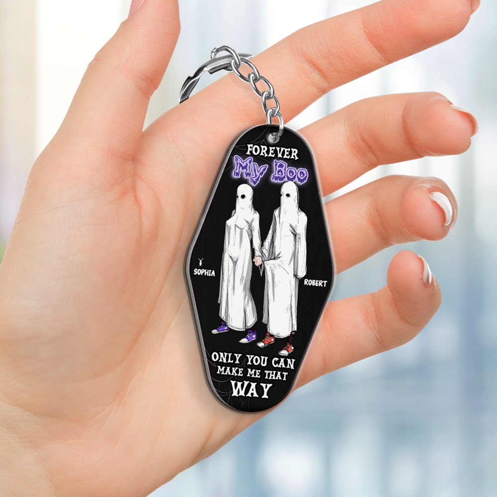 Couple, Only You Can Make Me That Way, Personalized Keychain, Halloween Gifts For Couple - Keychains - GoDuckee