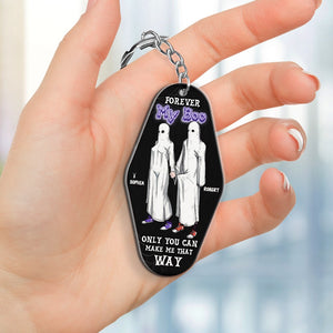 Couple, Only You Can Make Me That Way, Personalized Keychain, Halloween Gifts For Couple - Keychains - GoDuckee