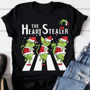 Cats, The Heart Stealer, Personalized Shirt, Gift For Cat Lover, 02NAPO151123 - Shirts - GoDuckee
