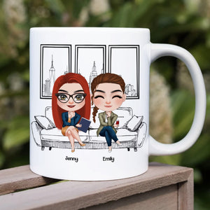 Coworker, I Would Definitely Hang Out With You, Personalized Mug, Gift For Coworker - Coffee Mug - GoDuckee