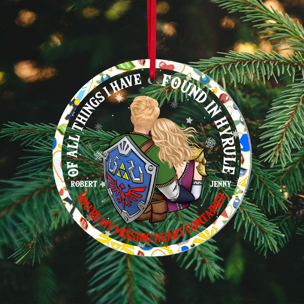 Couple, All Things, Personalized Ornament, Christmas Gifts For Couple, 02NAPO260923HH - Ornament - GoDuckee