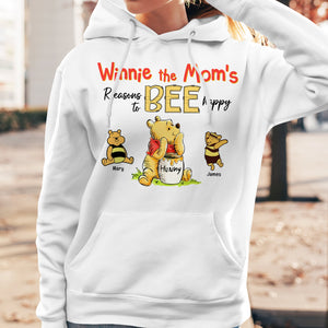 Personalized Gifts For Grandma Shirt Reasons To Bee Happy 02htqn270324 - 2D Shirts - GoDuckee