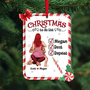 Couple, Christmas To Do List, Personalized Ornament, Christmas Gift For Couple - Ornament - GoDuckee
