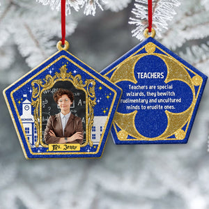 Teachers are special, Personalized Custom Photo Ornament, Christmas Gift For Teachers, 02HTPO290823 - Ornament - GoDuckee