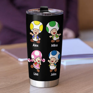 Father, This Dad Belongs To, Personalized Tumbler, Gifts For Dad, 03HTHN240523 - Tumbler Cup - GoDuckee