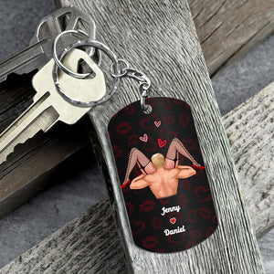 Couple, Thanks For All The Orgasms, Personalized Keychain, Gift For Couple - Keychains - GoDuckee