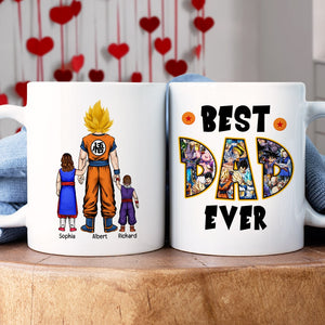 Personalized Gifts For Father Coffee Mug Best Dad Ever 01QHQN200324HH - Coffee Mugs - GoDuckee