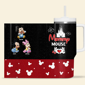 Personalized Gifts For Mom Tumbler Mommy Mouse 03ohtn260324 - Tumbler Cups - GoDuckee