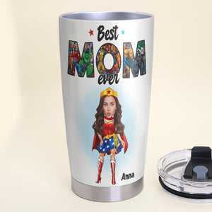 Custom Photo Gifts For Mom Tumbler Best Mom Ever 031hutn220224 Mother's Day Gifts - Tumbler Cups - GoDuckee